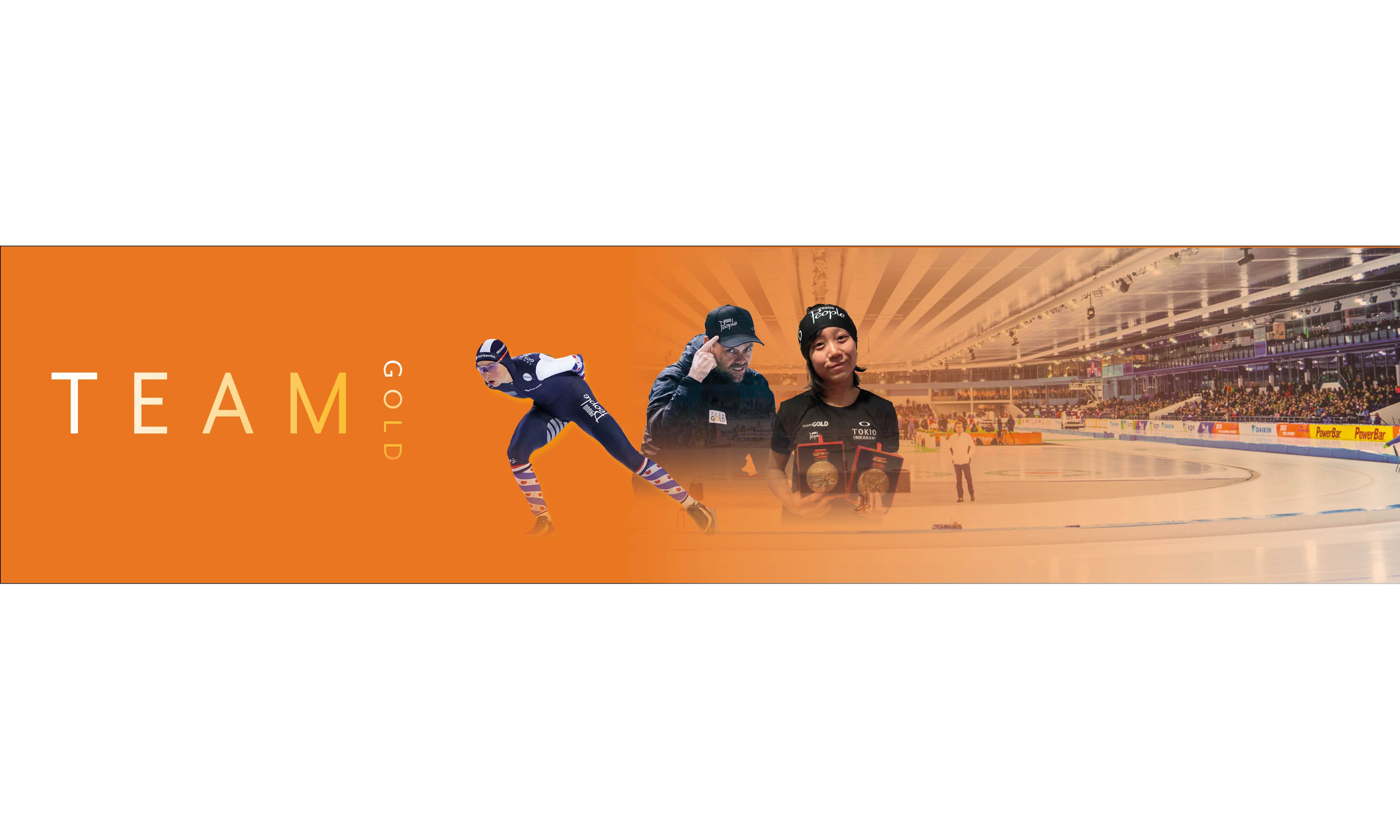 Team Gold met Sanne in 't Hof, Johan de Wit en Miho Tagaki