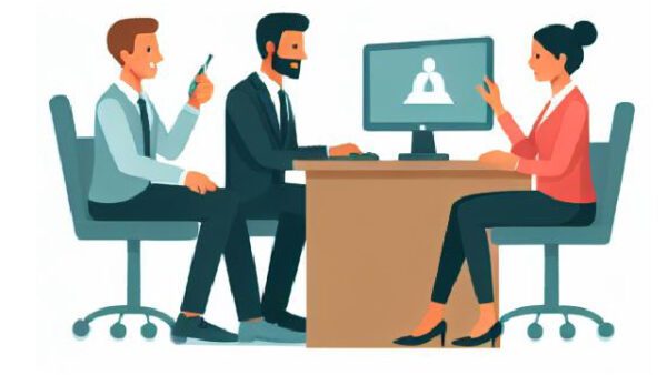 HR manager recruitment pictogram