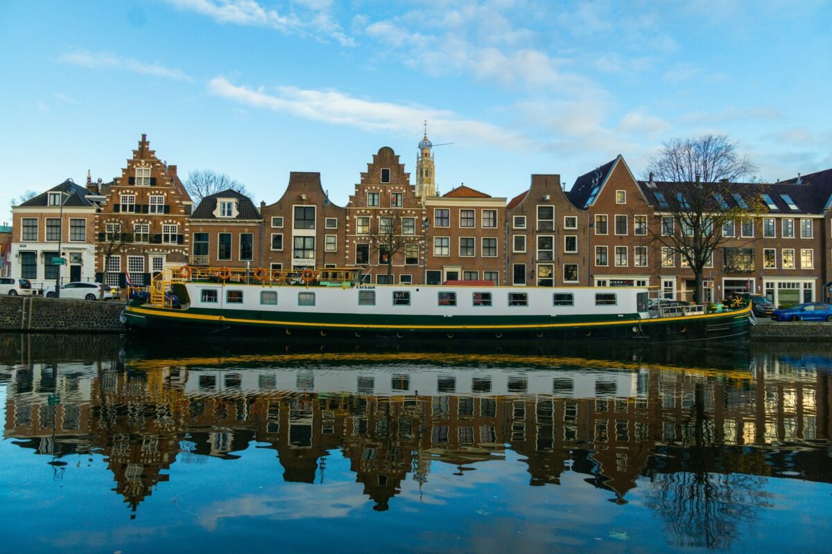Foto Haarlem gracht