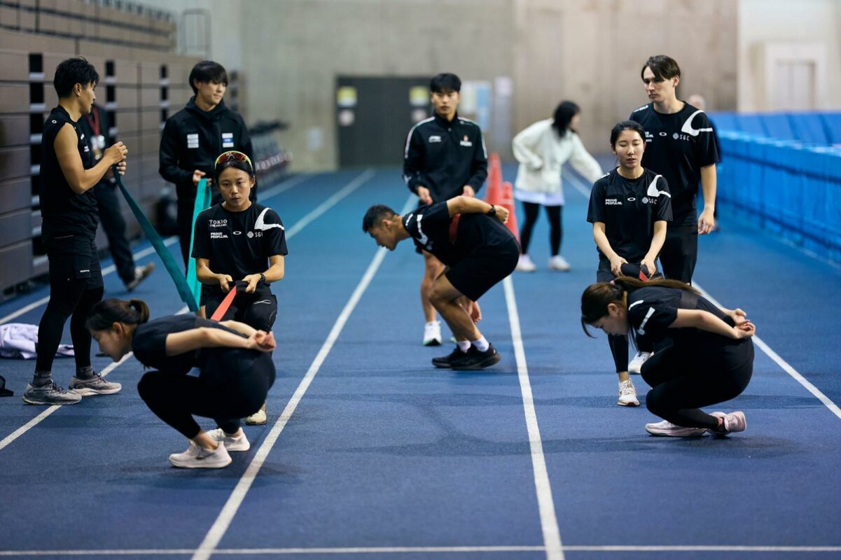 Team Gold bij elkaar